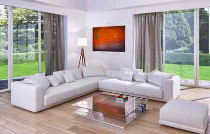 sofas con colores claros